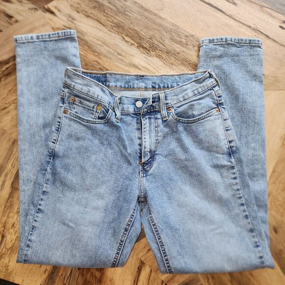 Levi's 531 Light Blue Stonewashed Tapered Jeans Sz 30 x 32